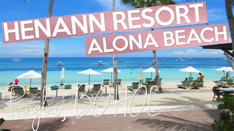 Henann Resort Alona Beach Bohol Philippines Youtube