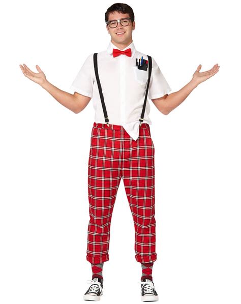 Hipster Nerd Adult Mens Costume Exclusively At Spirit Halloween Be