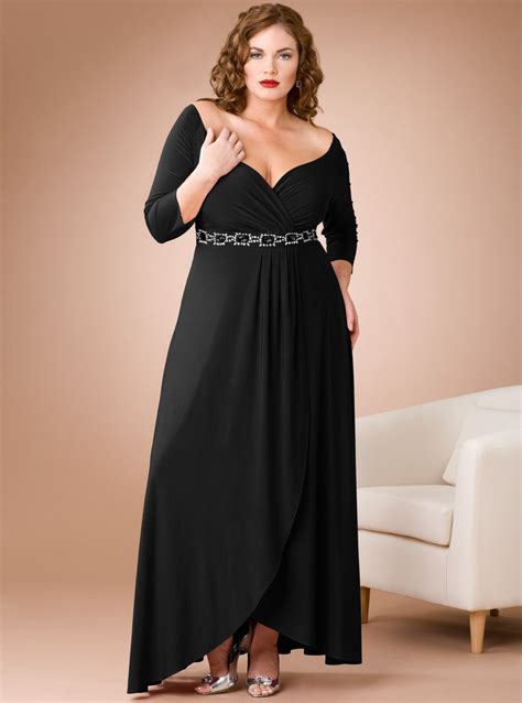 2013 70 Long Sleeve Portrait Neckline Evening Dresses For Plus Size