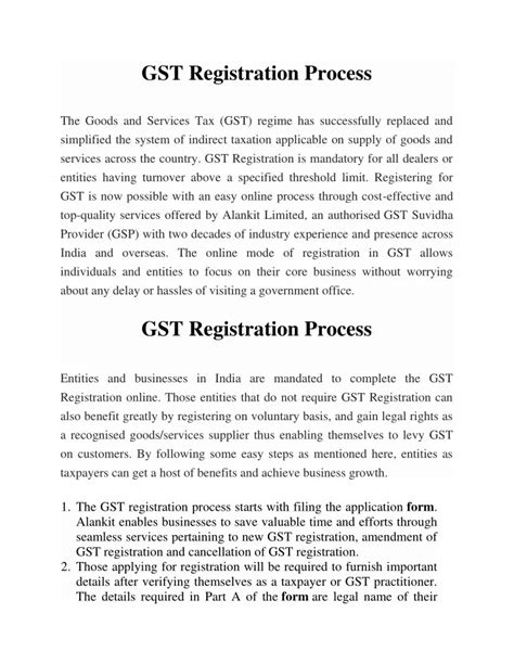 Ppt Gst Registration Process Powerpoint Presentation Free To Hot Sex Picture