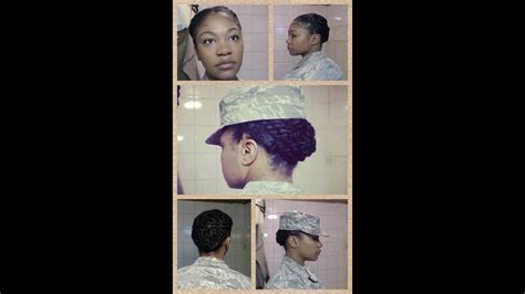 Natural Hair Protective Style |Military Edition - YouTube