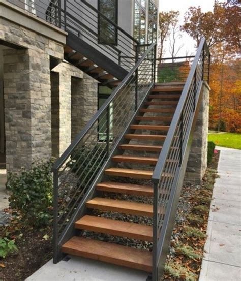 Get 19 Outdoor Modern Stair Railing Ideas