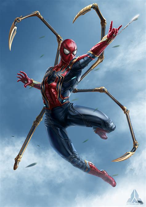 Artstation Avengers Infinity War Spiderman