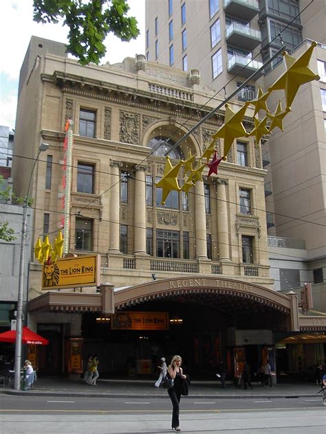 Regent Theatre In Melbourne Aus Melbourne Victoria Australia