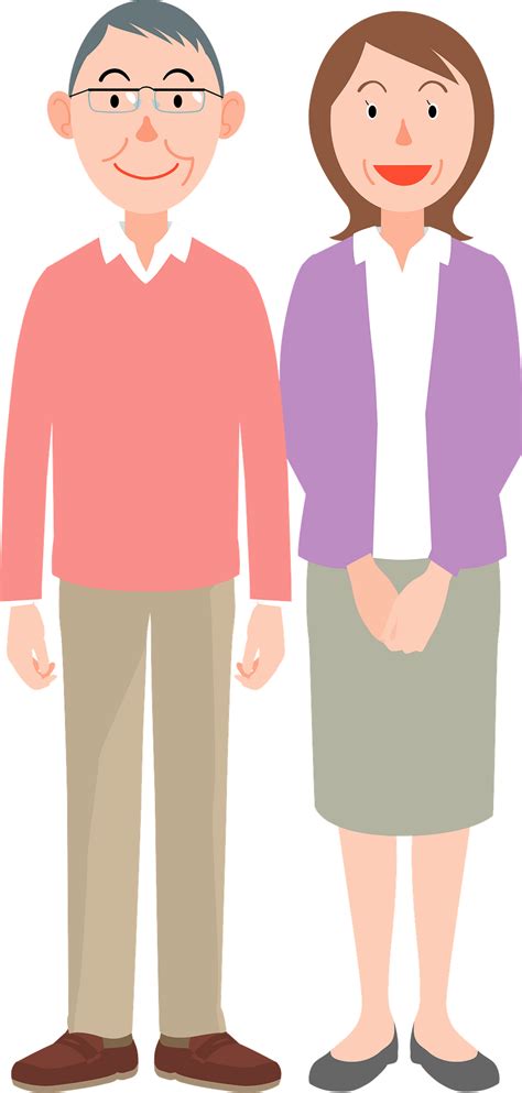 Older Couple Stock Vector Illustration And Royalty Free Older Clip