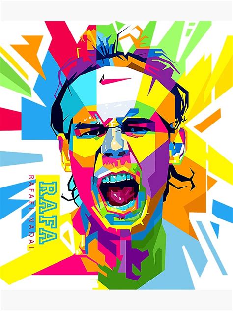 Asjhgjh Rafael Nadal Poster For Sale By Briors Redbubble