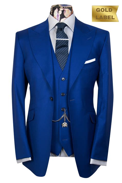 The Blackhorse Royal Blue Suit William Hunt Savile Row