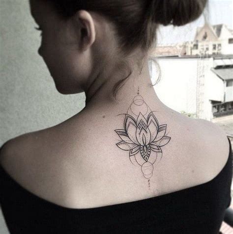 230 Cute Back Neck Tattoos For Girls 2022 With Meaning