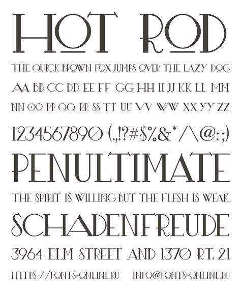 Hot Rod Font