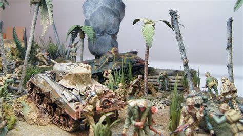 Ww2 Pacific Diorama Usmc Toy Soldiers Pinterest Diorama