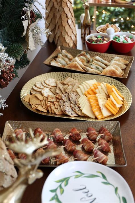 Maybe you would like to learn more about one of these? How to Set Up Your Buffet for a Holiday Open House - Evite | Christmas party buffet, Open house ...