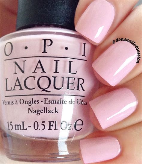 Opi Getting Nadi On My Honeymoon A Pastel Pink Nail Shade From The Opi