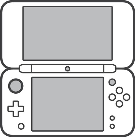 Filenew Nintendo 2ds Xl Console Simple 01svg Nintendo Fandom