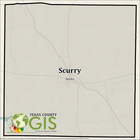 Scurry County Gis Shapefile And Property Data Texas County Gis Data