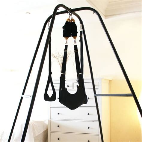 couples easy position sex swing stand bedroom furniture kinky love yoga stand aa ebay