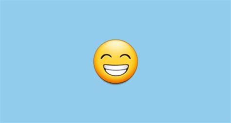😁 Beaming Face With Smiling Eyes Emoji On Samsung