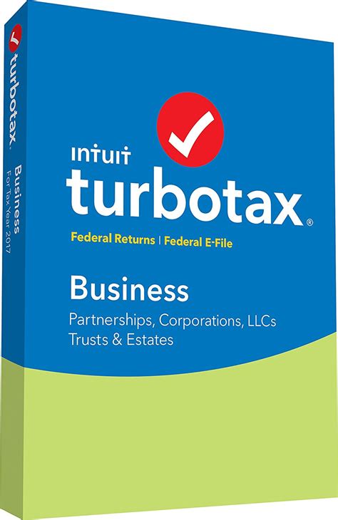 2017 Turbotax Business Federal 5 Efiles Intuit Turbo Tax