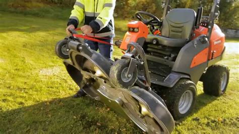 Learn How To Set Up The Husqvarna P 525d Front Mower In The Service