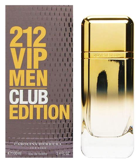 Free click and collect available. Carolina Perfume 212 VIP Men Club Edition EDT 100ml: Buy ...