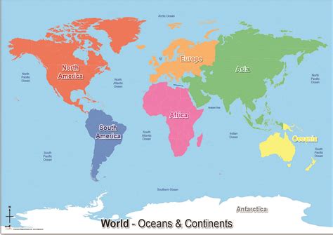 Which Are The 7 Continents And 5 Oceans Archives Iilss International