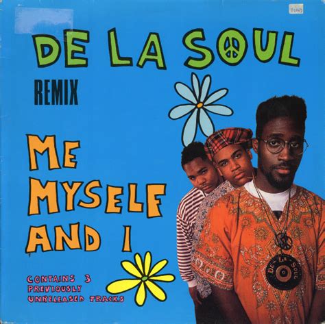 De La Soul Me Myself And I Remix 1989 Vinyl Discogs
