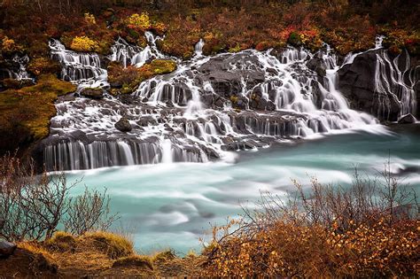 Waterfalls Waterfall Iceland Rock Stream Hd Wallpaper Peakpx