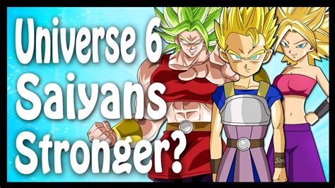 In the preview for dragon ball super she turns super saiyan 2! Are Universe 6 Saiyans Stronger Than Universe 7 Saiyans ...
