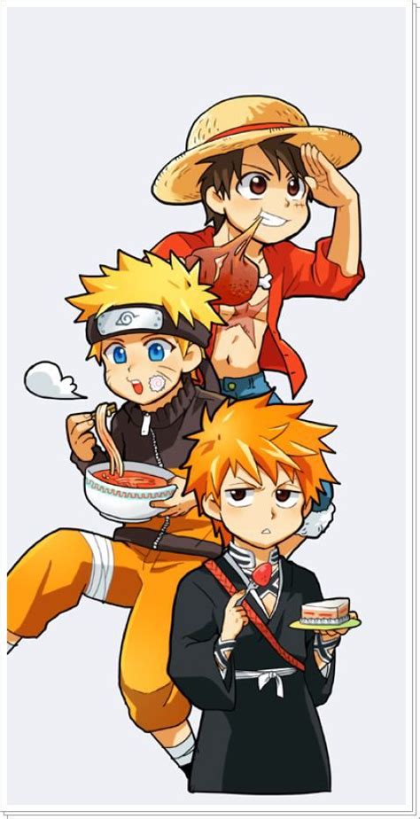 Luffy Naruto Ichigo Goku Naruto And Ichigo Getsuga