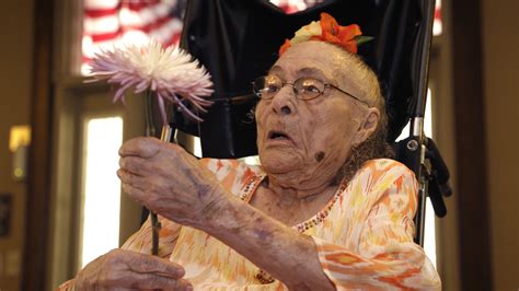 Gertrude Weaver Named Worlds Oldest Person Last Week Dies At 116