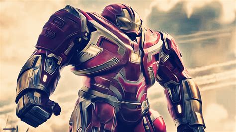The avengers, avengers endgame, captain america, marvel comics. Iron Hulkbuster In Avengers Infinity War 2018 Artwork, HD ...