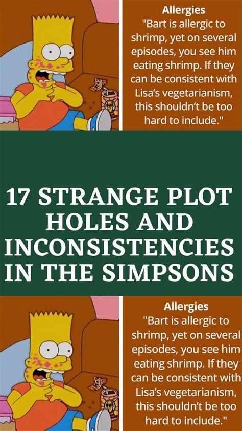 17 Strange Plot Holes And Inconsistencies In The Simpsons In 2023 The Simpsons Simpson Funny