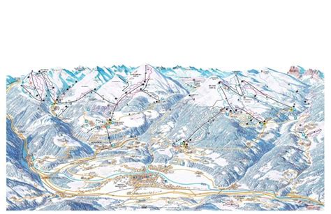 Ski Region Dolomiti Superski Ski Resorts Piste Map