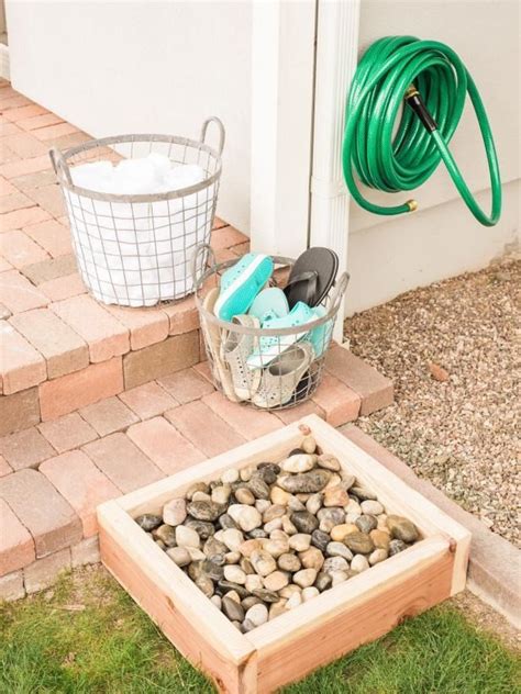 How To Make An Outdoor Foot Wash Station Backyard