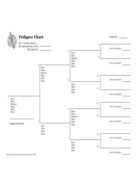 Pedigree Chart Template Word Pdf Template