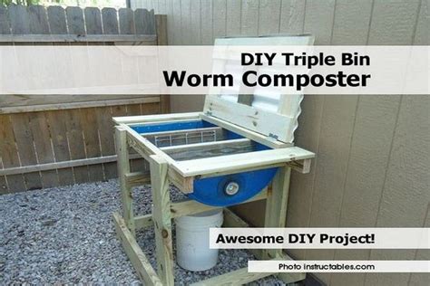 Homemade Worm Compost Bin Best Idea Diy