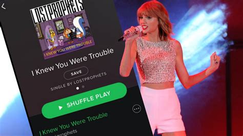 Taylor Swift Track Reappears On Spotify Labelled As Lostprophets Bbc News