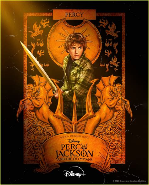 Disney Shares New Character Posters For Upcoming Percy Jackson And The