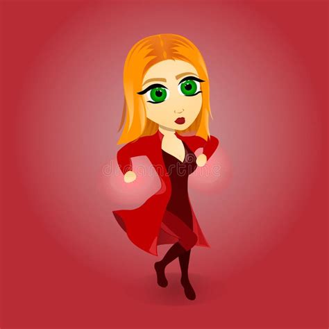Babe Scarlet Witch Stock Vector Illustration Of Comics 222647123