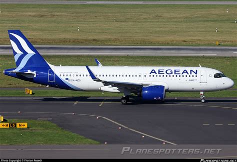 Sx Neo Aegean Airlines Airbus A320 271n Photo By Florian Resech Id