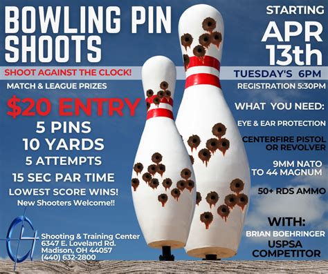 Bowling Pin Shoots C4 Shooting And Training Center