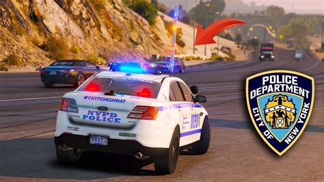 Nypd Day 5 Extendable Lights Live Radio Gta 5 Lspdfr Police