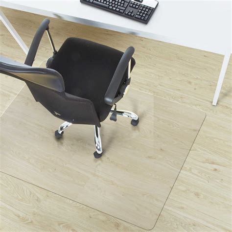 Kuyal clear chair mat for hard floors 30 x 48 inches transparent floor mats wood/tile protection mat for office & home (30 x 48 rectangle). Office Marshal® Chair Mat for Hard Floors, PVC - 36" x 48 ...