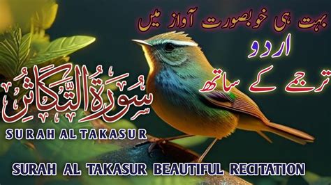 Surah Al Takasur Surah Al Takasur With Urdu Translation
