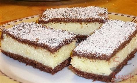Eigentlich immer gleich aussehen, ist es zeit für eine kleine abwechslung: Leckerer Kuchen mit Quarkfüllung - Rezmormel