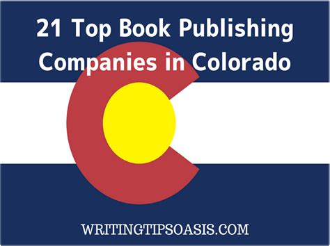 21 Top Book Publishing Companies In Colorado Writing Tips Oasis