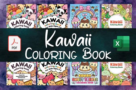 Kawaii Coloring Book Kdp Niches Gr Fico Por Mt Exclusive Creative Fabrica