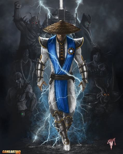 Lord Raiden From Mortal Kombat Legacy By Esau Murga