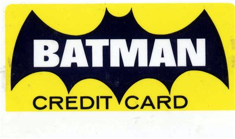 Great prices on belts, hats, handbags & more. BOOKSTEVE'S LIBRARY: Batman Credit Cards