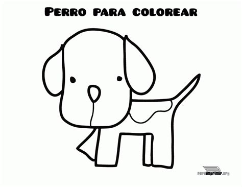 Dibujo De Perro Para Colorear Y Para Imprimir En Pdf 2022