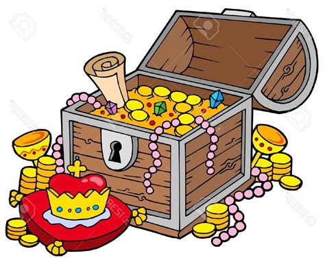 Pirate Treasure Chest Clipart At Getdrawings Free Download